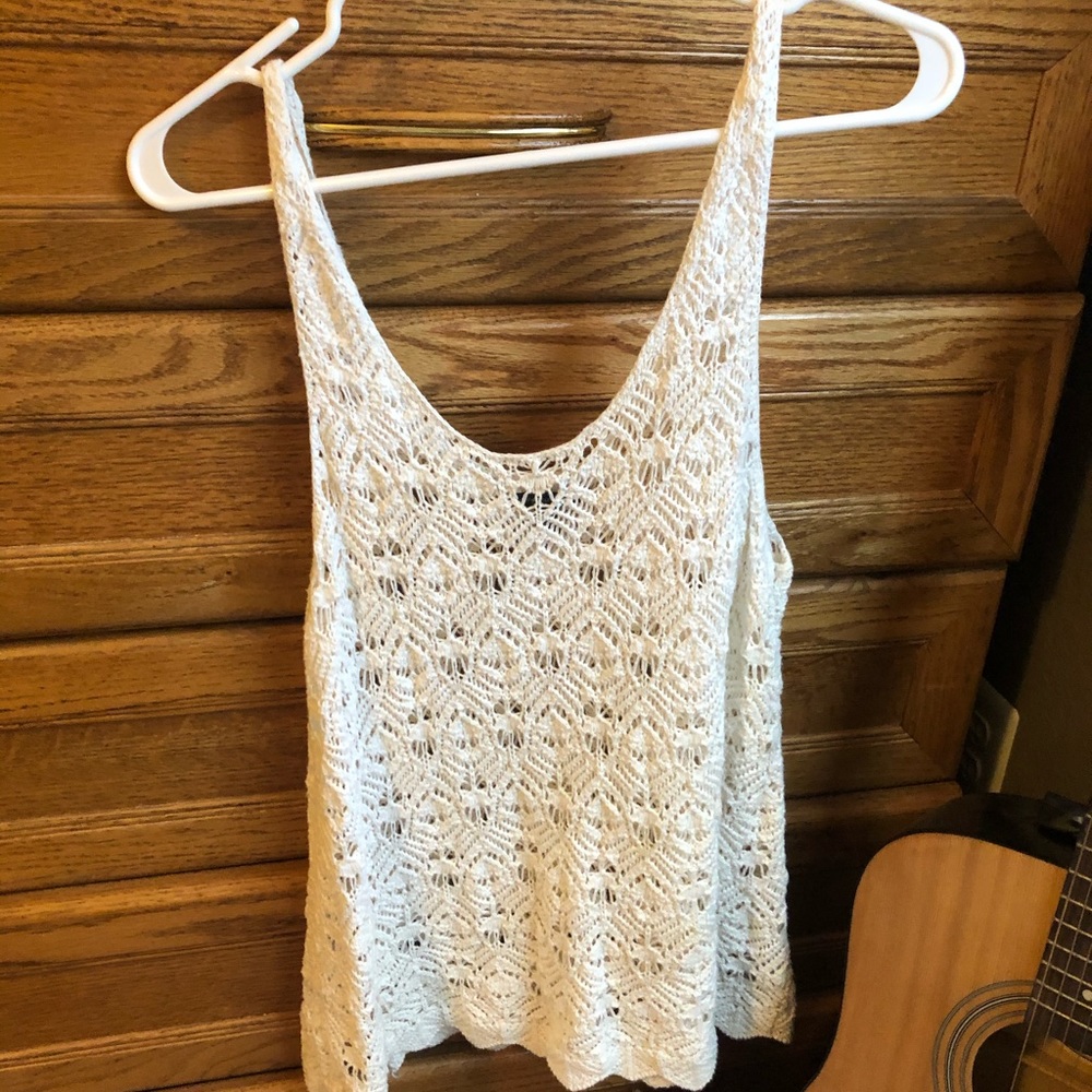 tank top, perfect to use as a bathing suit cover!